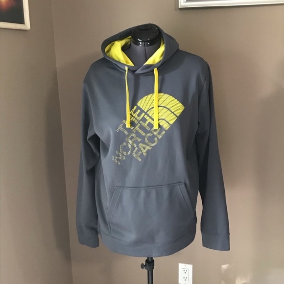 north face hoodie large